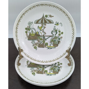 Figgjo Flint Turi Design Norway Market Salad Plate Set of 3 Plates 8"